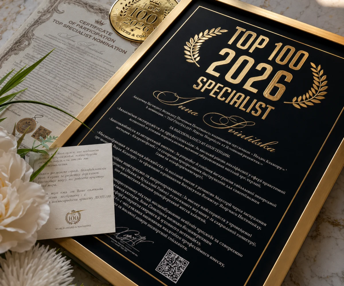Відзнака “Топ 100 експерт” 2026 року